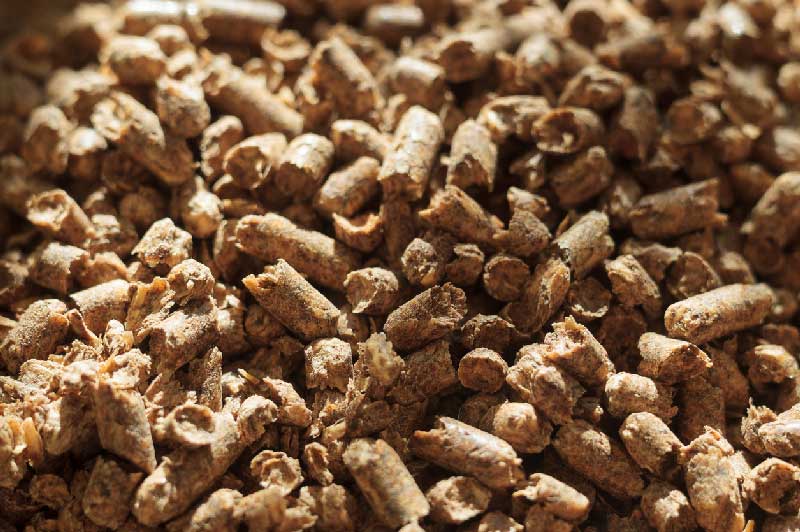 pellets faits materiaux basse qualite