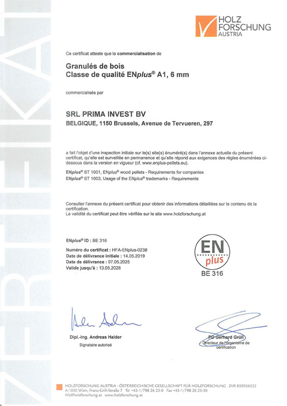 Brochure ENplusA1 # BE 316