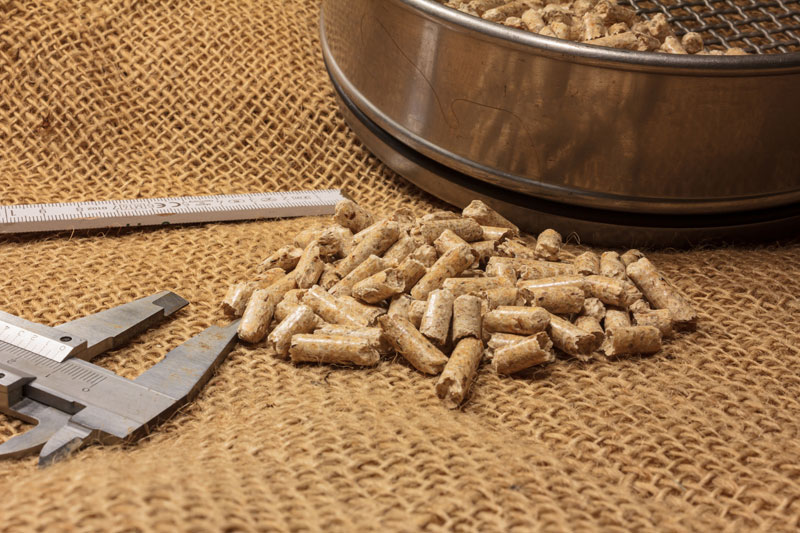 Pellets de bois de chêne de qualité alimentaire